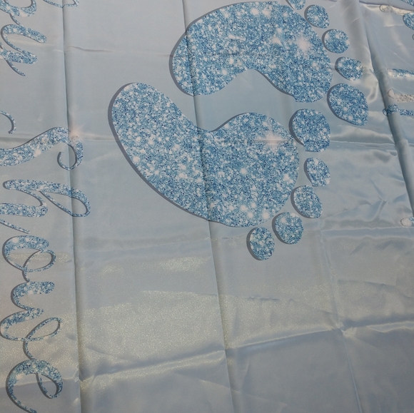 Decorative backdrop cloth with the design shown will come in unopened package - Picture 5 of 12